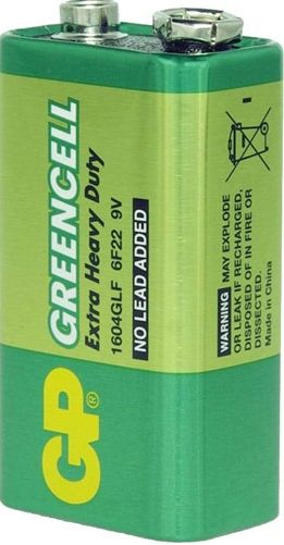 GP 1604GLF 9V Greencell Pil (Tekli Blister)
