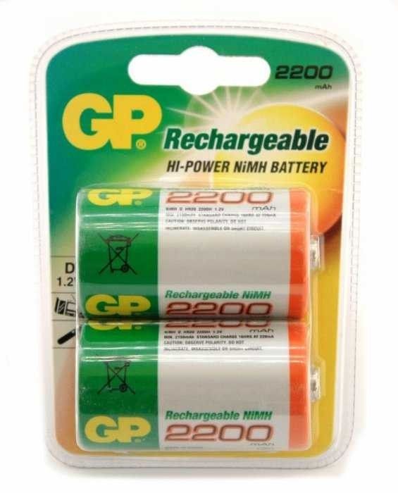 GP 220DH-2U2 2200mAh D Boy Şarjlı Pil (2 li Blist)
