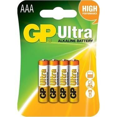 GP 24AU-2UE4 1.5V AAA Alkalin Pil 4 lü