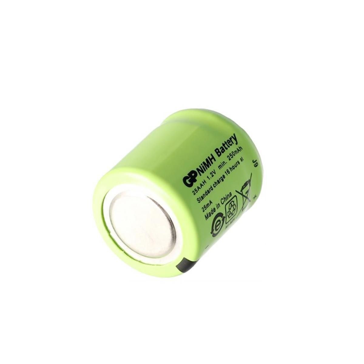 GP 25AAH-2 1.2V 250mAh Ni-Mh Şarjlı Pil