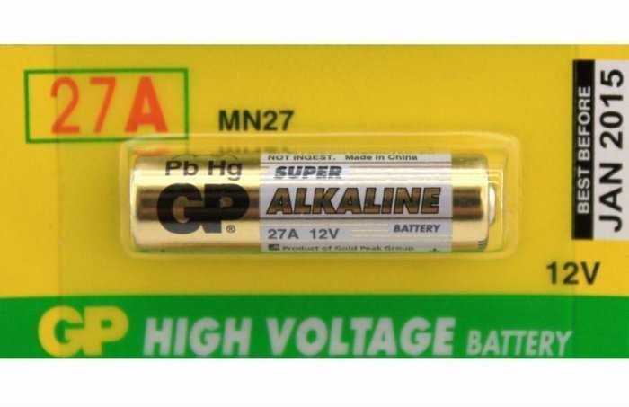 GP 27A-2C5 12V Süper Alkalin Pil (1 Adet)