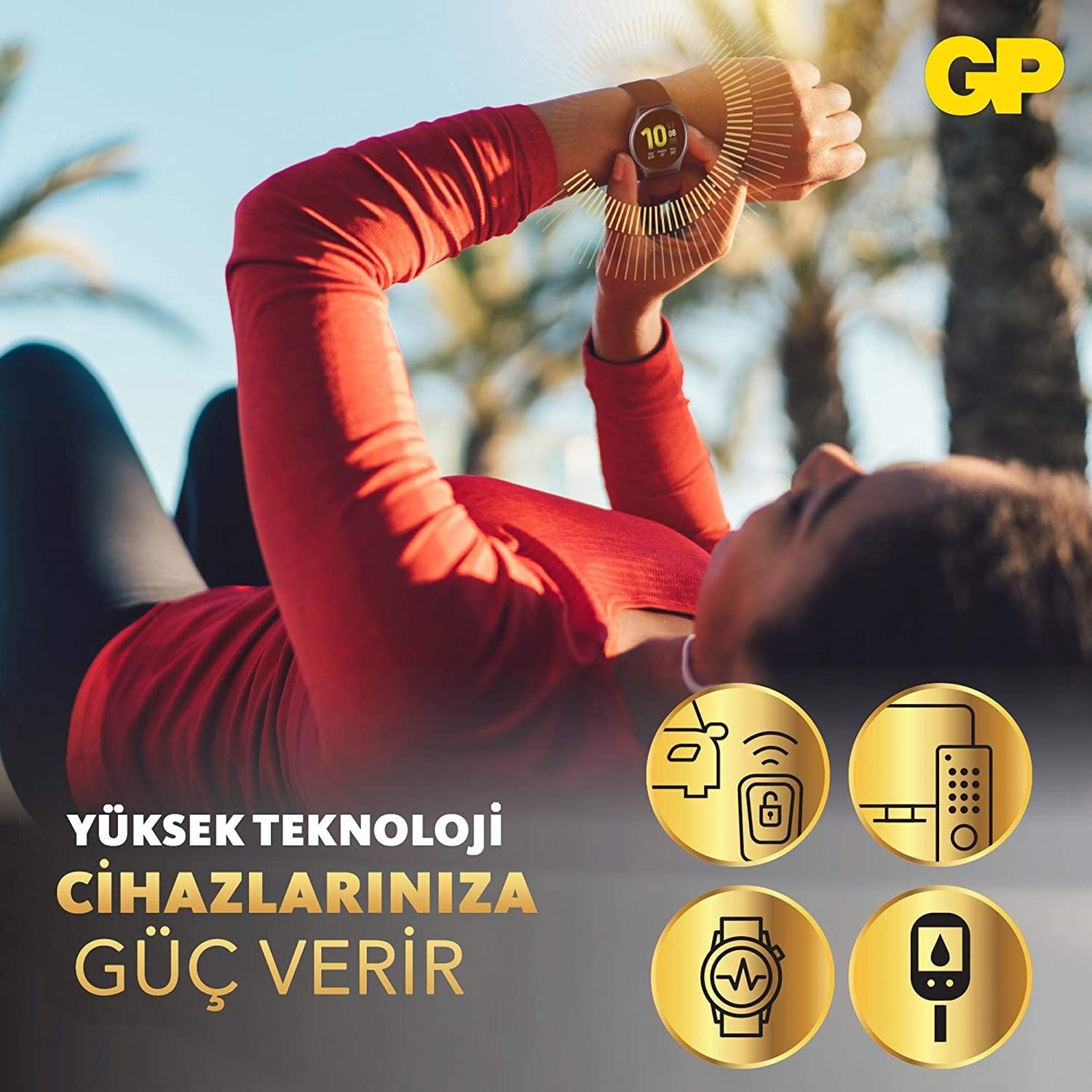 GP CR2032 3V Lityum Pil (1 Adet)