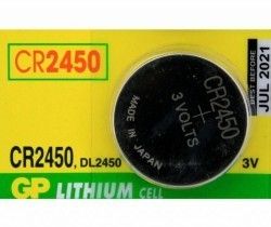 GP CR2450-7C5 3V Lityum Pil (1 Adet) 1015001067