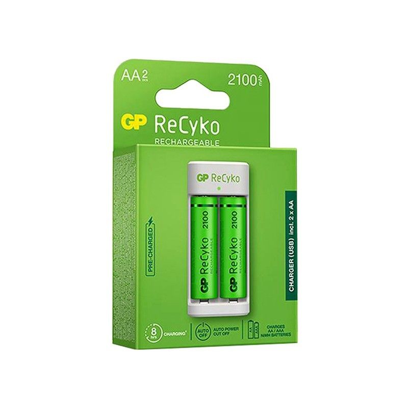 GP GPE211210AAHC-2B2 2x2100 AA Şarj Cihazı