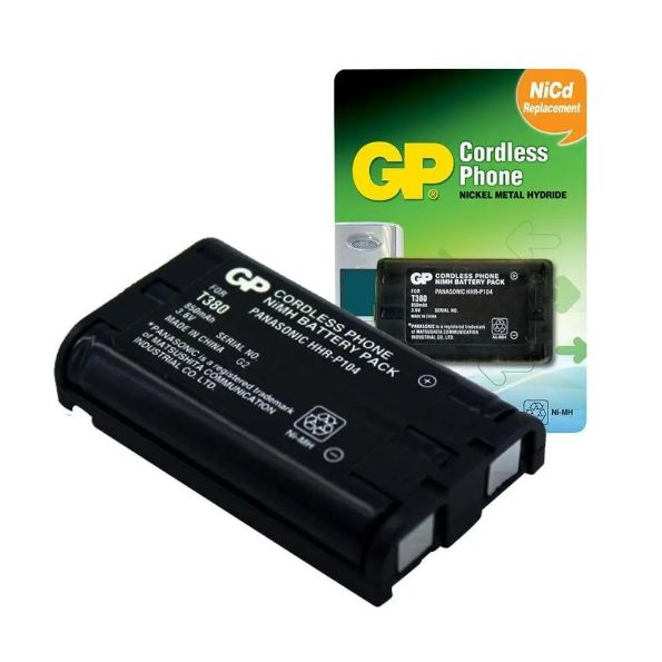GP T380 TR 3.6V 850mAh Panasonic Dect Tel.Pili (T)