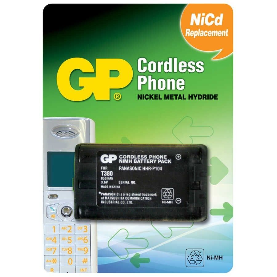 GP T380 TR 3.6V 850mAh Panasonic Dect Tel.Pili (T)