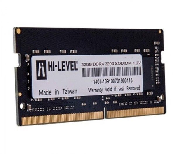 Hi-Level 16Gb 3200Mhz DDR4 CL22 SODIMM Ram