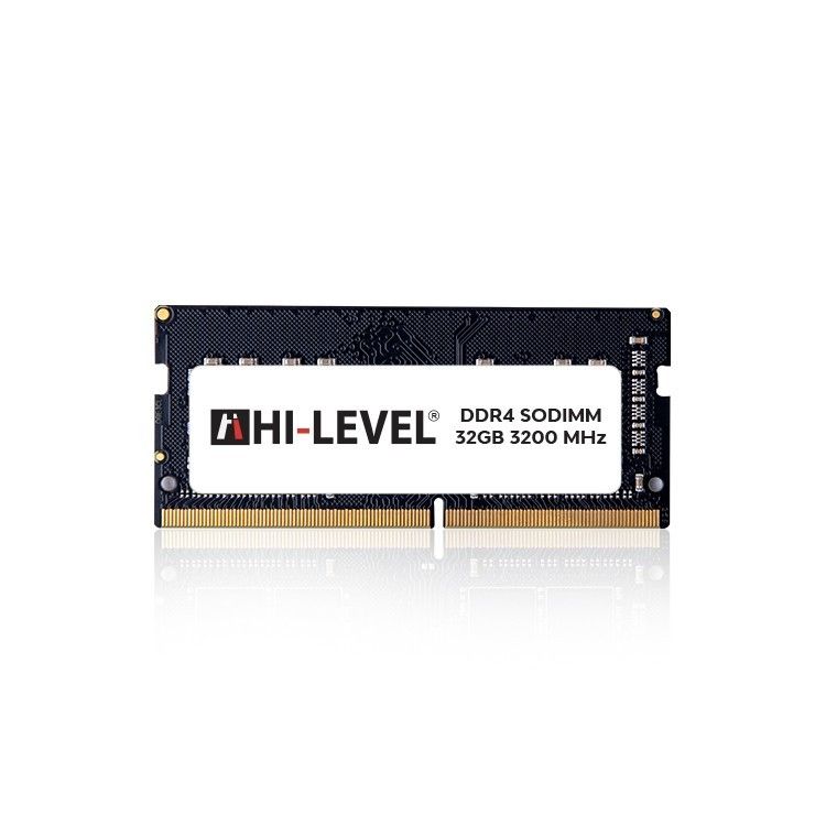 Hi-Level 32Gb 3200Mhz DDR4 CL22 SODIM Notebook Ram