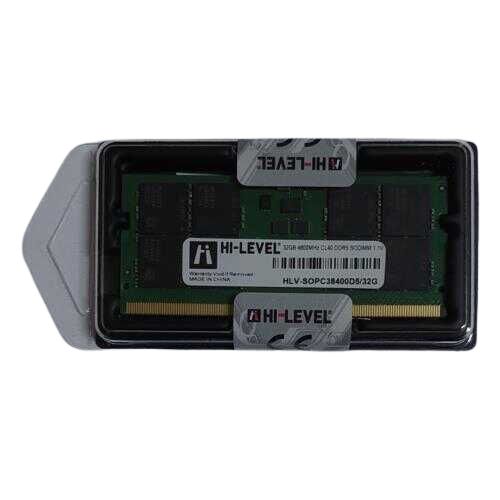 Hi-Level 32Gb 4800Mhz DDR5 CL40 SODIMM Notebook Ra