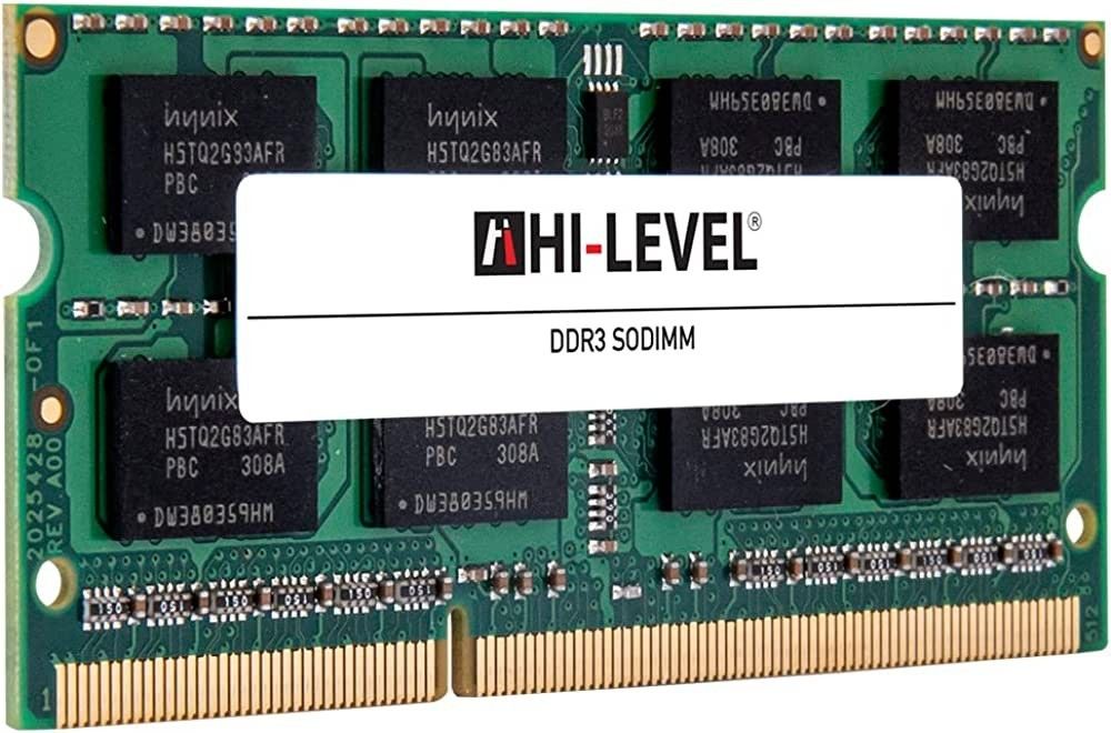Hi-Level 8Gb 1600Mhz DDR3 CL11 SODIMM Notebook Ram
