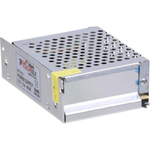 Hightek HT1113 12V 5A 60W Metal Kasa Adaptör