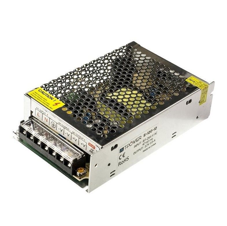 Hightek HT1115 12V 10A 120W Metal Kasa Adaptör