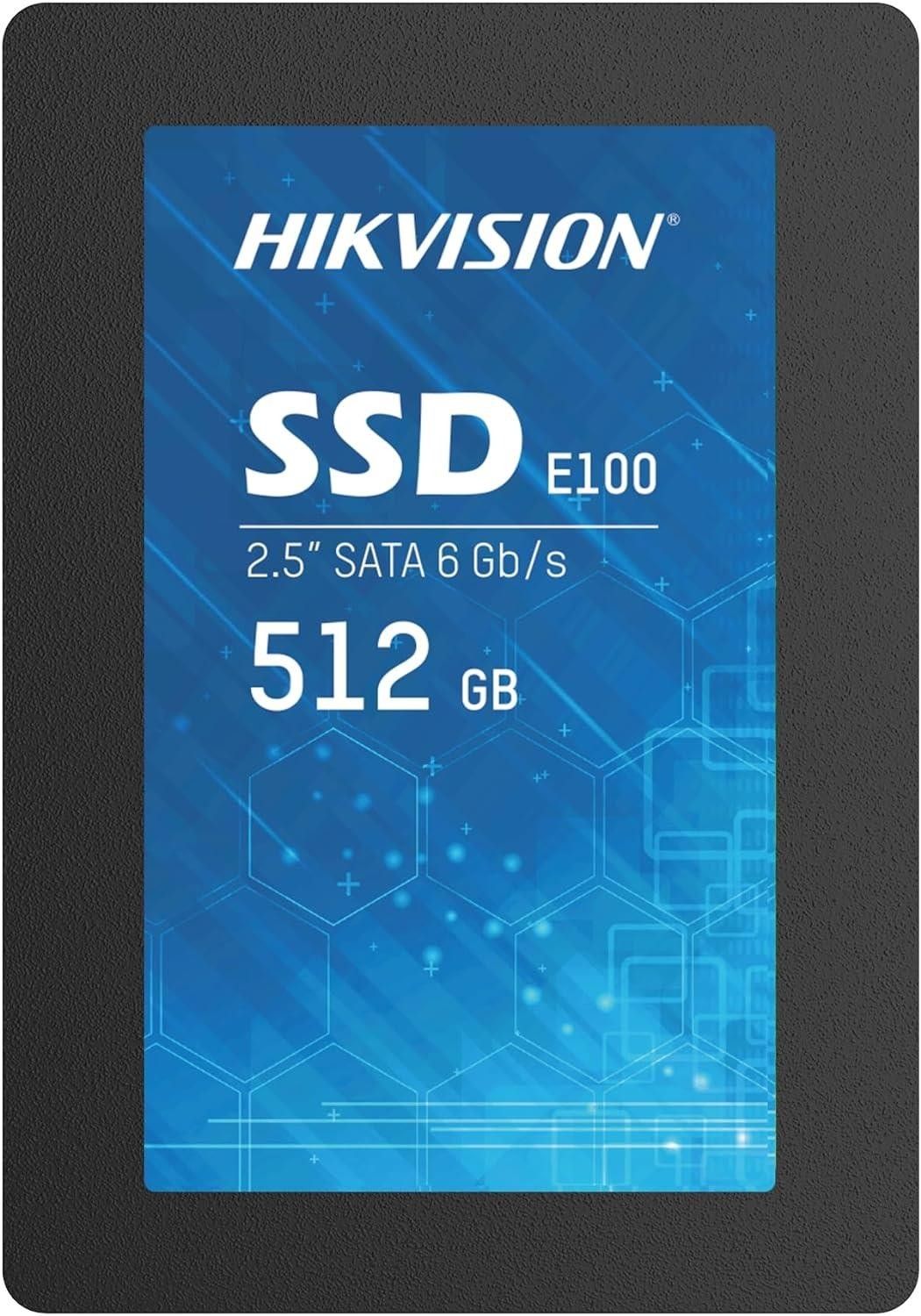 Hikvision E100 512Gb 2.5" Sata 3.0 Ssd Disk