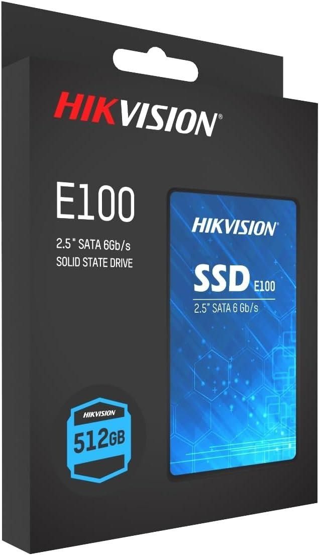 Hikvision E100 512Gb 2.5" Sata 3.0 Ssd Disk