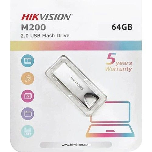 Hikvision M200 64Gb Usb 2.0 Flash Bellek