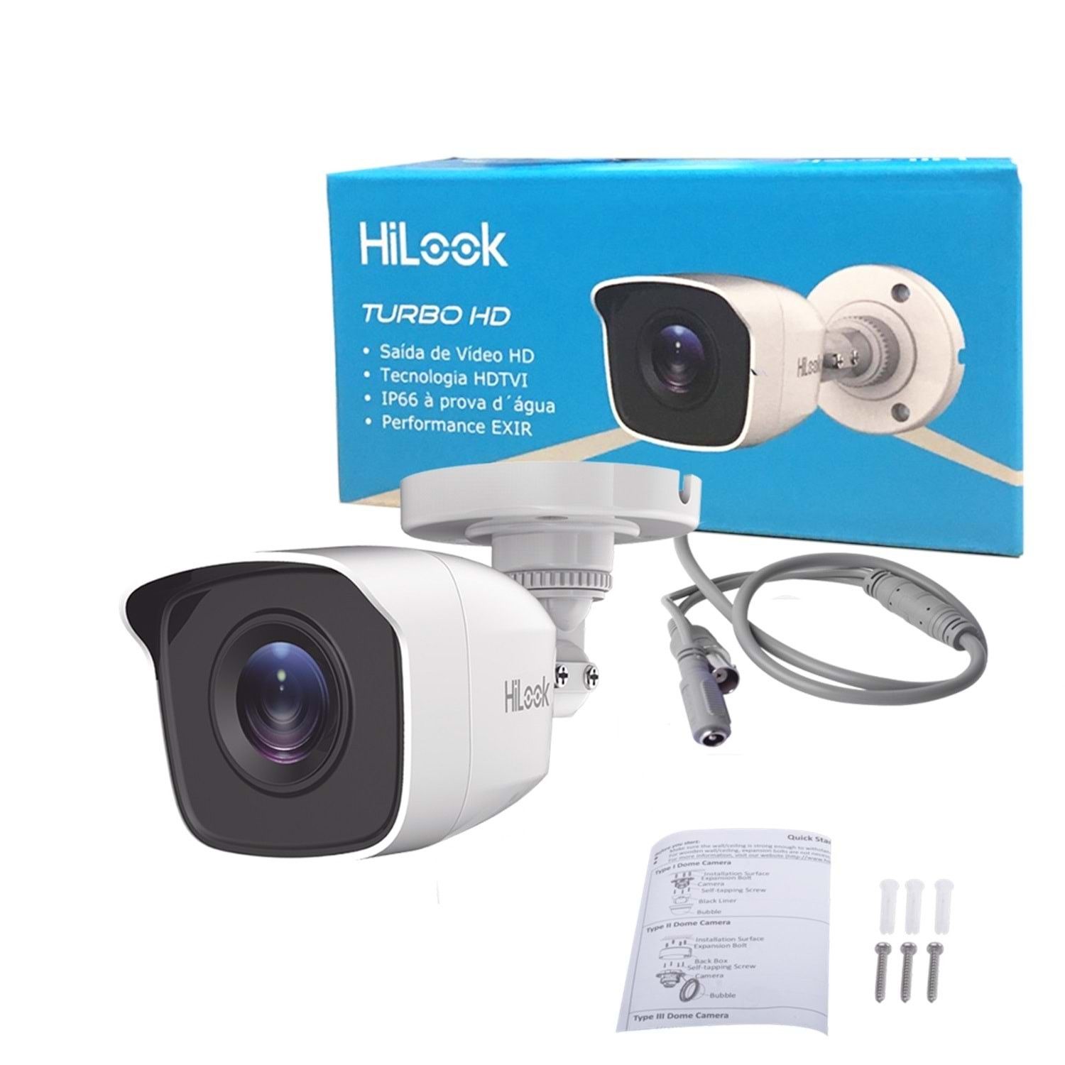 Hilook THC-B120-PC 2Mp 1080P 3.6mm Mini Bullet Kam