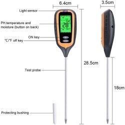 Hiye T-401 PH ve Nem Ölçer