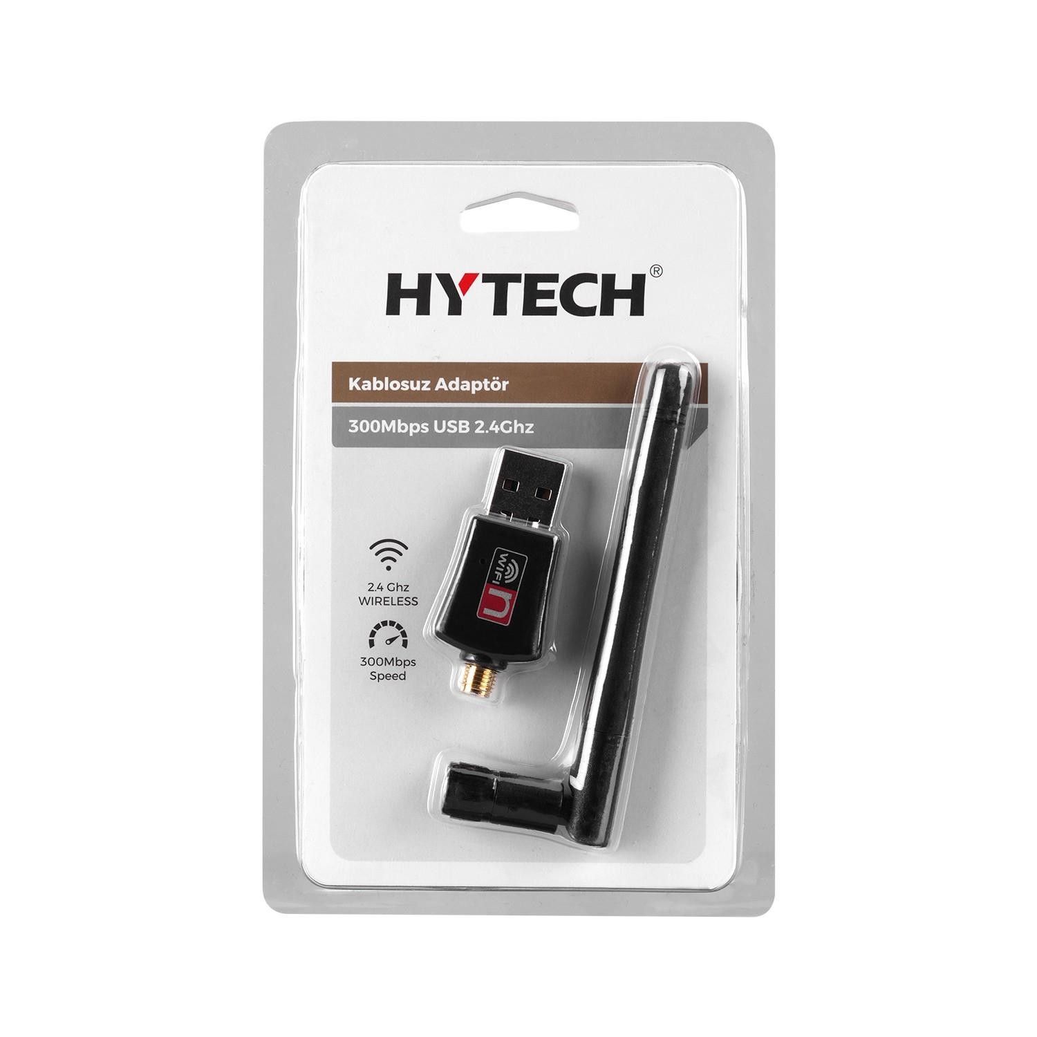 Hytech HY-310N 300 Mbps Kablosuz Ağ Adaptörü