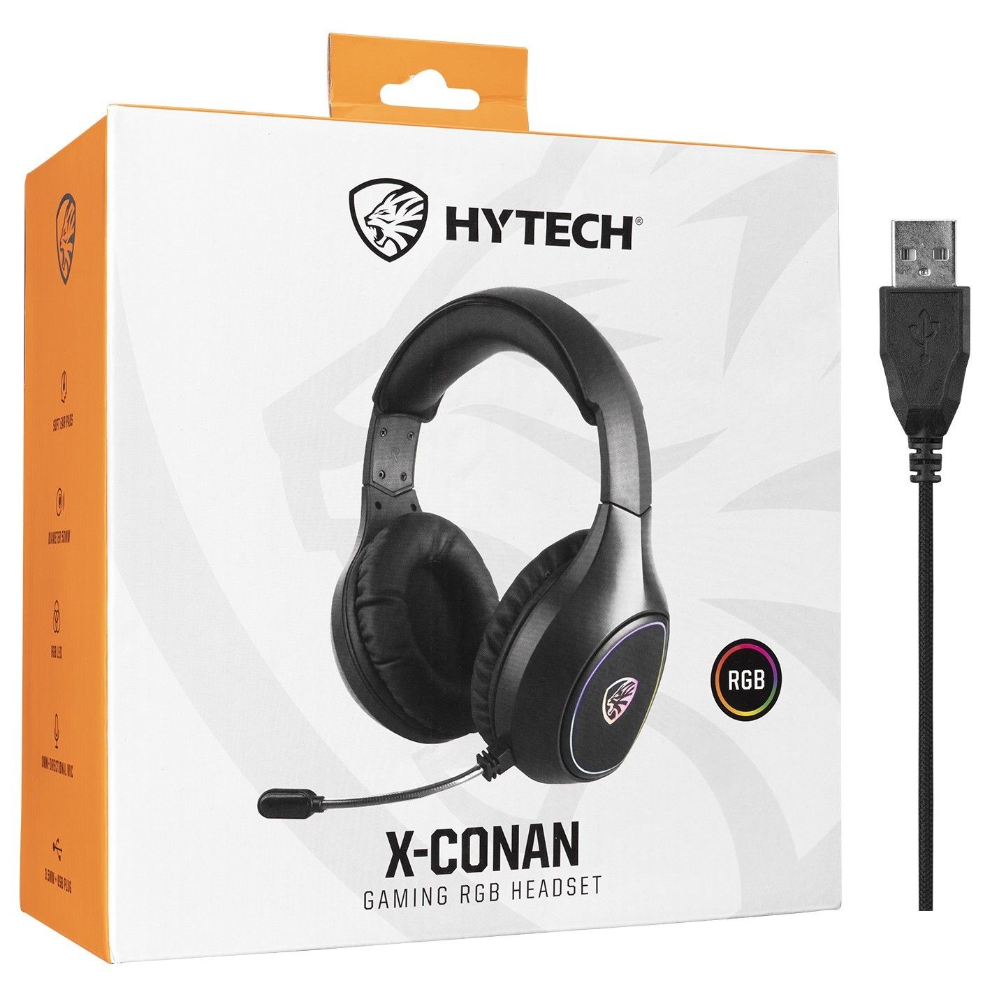 Hytech HY-G5 X-CONAN Siyah Rgb Oyuncu Kulaklık