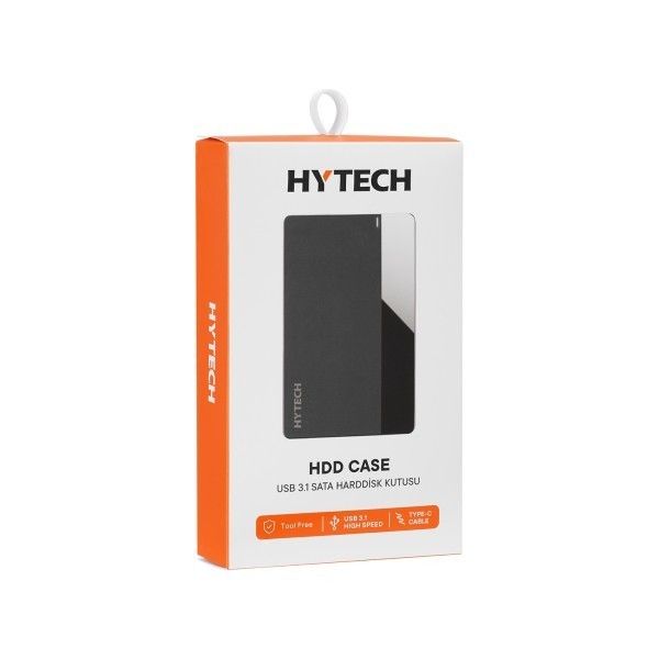 Hytech HY-HDC26 2.5" Siyah Type-C Usb 3.1 Hdd Kutu
