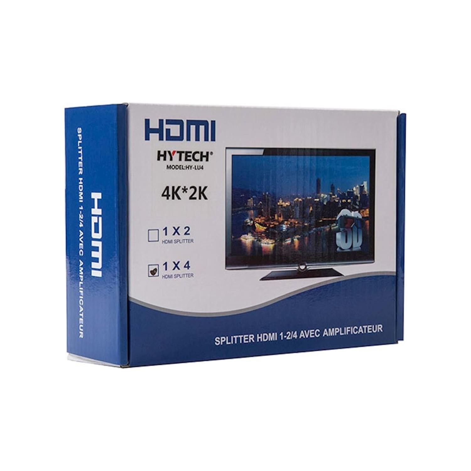 Hytech HY-LU4 4 Port 4Kx2K Hdmi Çoğaltıcı