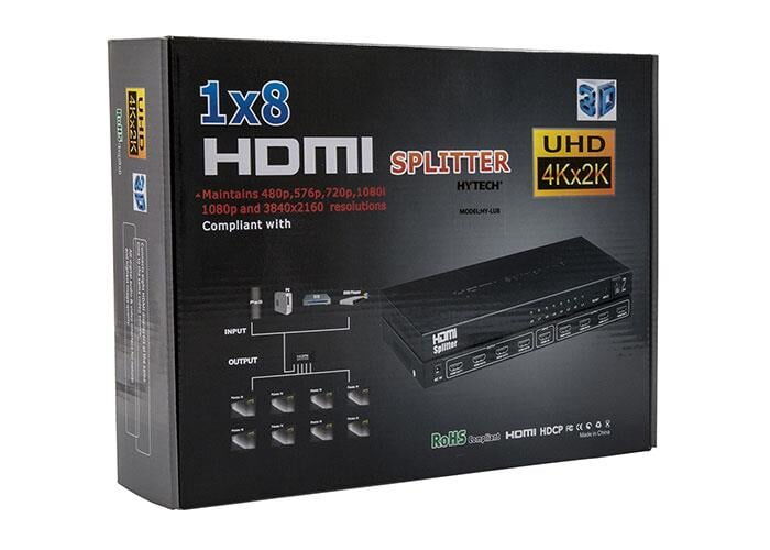 Hytech HY-LU8 8 Port 4Kx2K Hdmi Çoğaltıcı