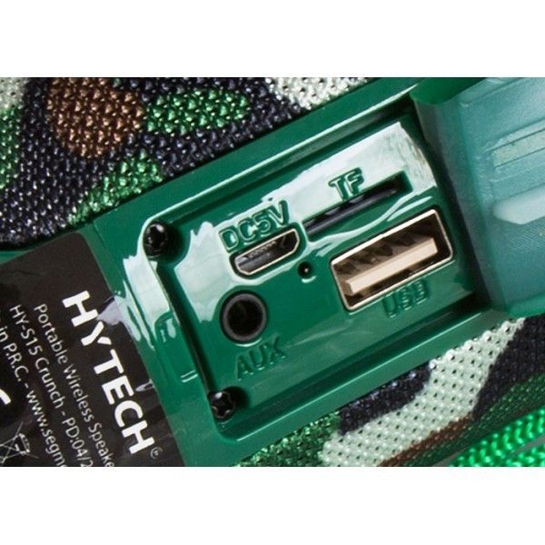 Hytech HY-S15 Crunch Kamuflaj Bluetooth Hoparlör