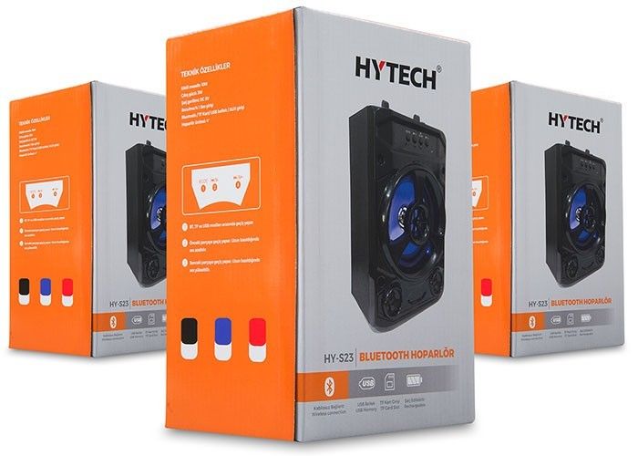 Hytech HY-S23 3W 5V Siyah Usb/SD/Aux/BT Speaker