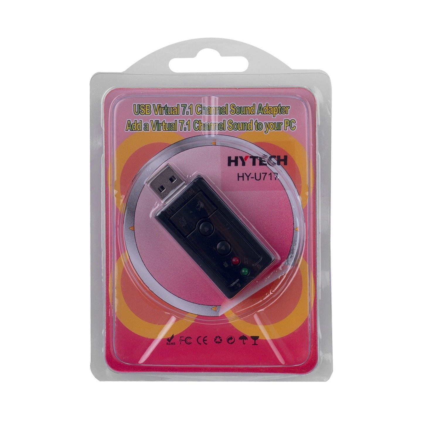 Hytech HY-U717 Usb 2.0 Ses Kartı 7.1 Kanal