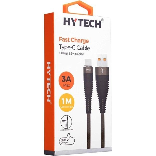 Hytech HY-X425 1m 3A Type-C Lacivert Data+Şarj