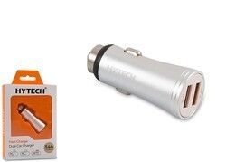 Hytech HY-X60 3.4A 2xUsb Gümüş Araç Şarj Cihazı