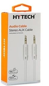Hytech HY-X70 1m Beyaz 3.5mm Stereo E-E Kablo