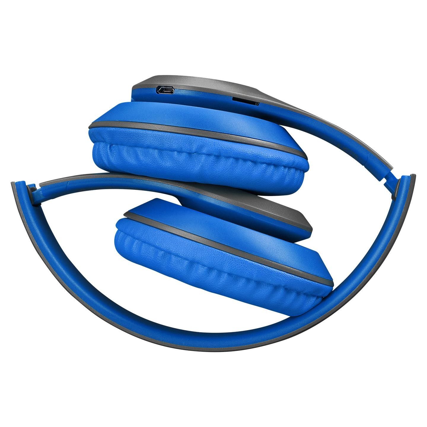 Hytech HY-XBK85 TF Kart Destekli Mavi BT Kulaklık