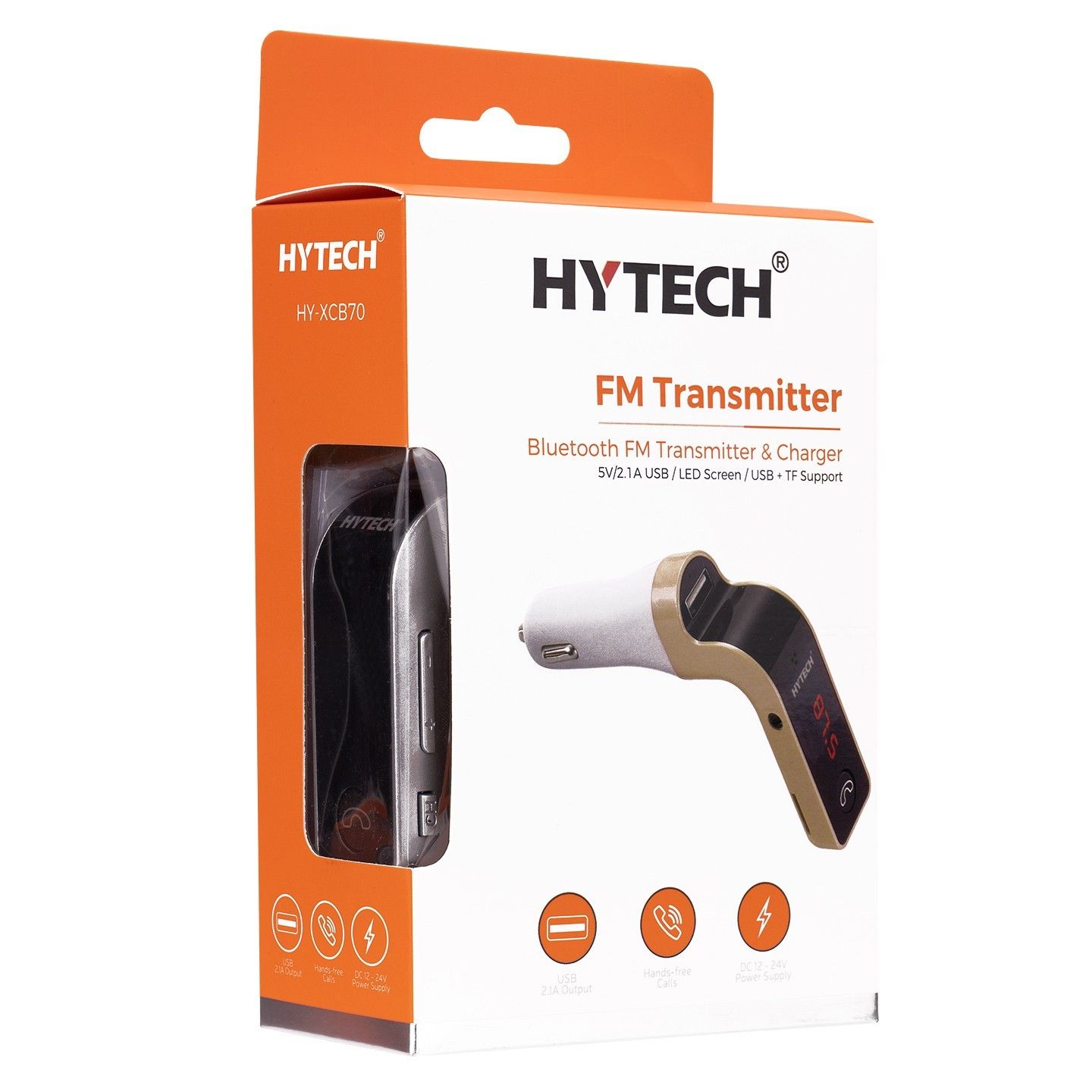 Hytech HY-XCB70 Gümüş Fm Transmitter