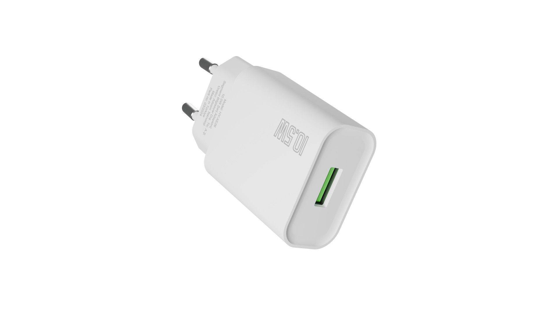 Hytech HY-XE26 2.1A 10.5W Usb Şarj Adaptörü Beyaz