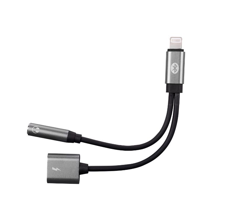 Hytech HY-XO45 2in 1 BT Şarj+Kulaklık Çevirici Gri