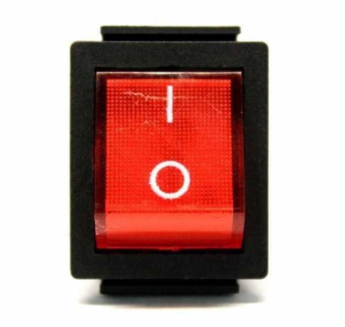 IC104 Geniş Işıklı Anahtar 4P Kırmızı