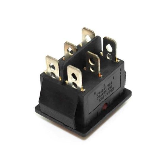 IC104A Geniş Işıklı Anahtar On-Off 6 Pin