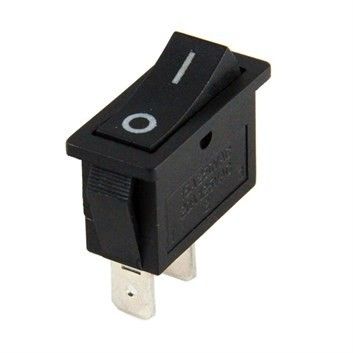 IC116 Tekli Dar Işıksız Anahtar (ON)-OFF Yaylı 2P