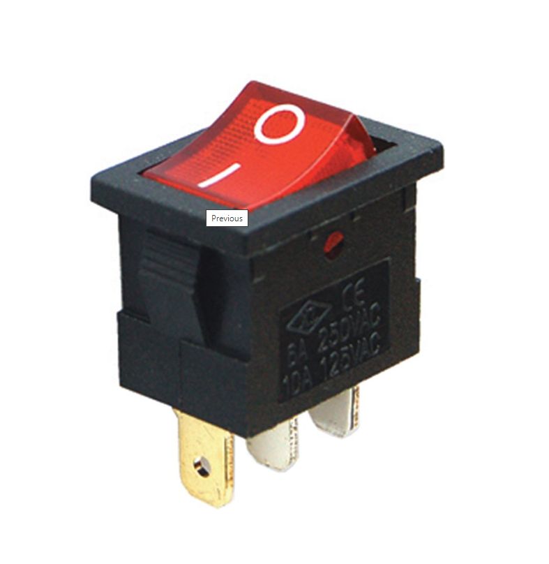 IC118-0 Mini Işıklı Anahtar 3P