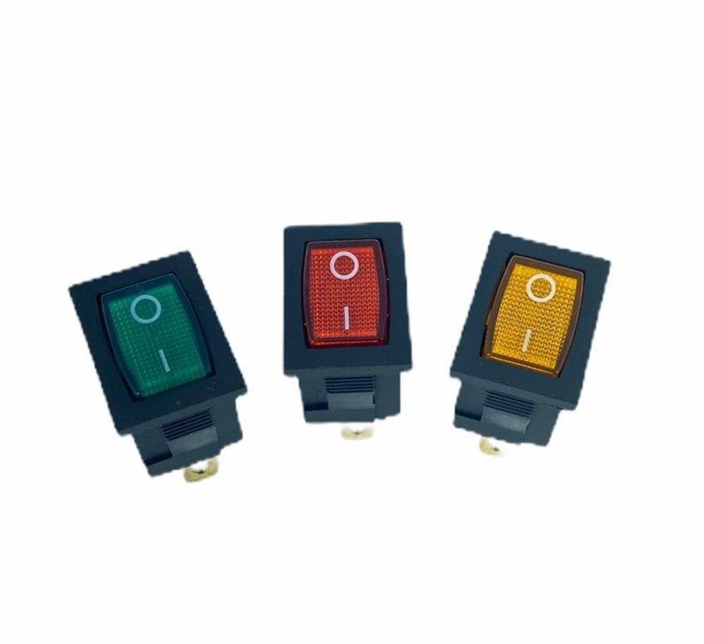 IC118 Işıklı Yükseltici Anahtarı 3 Pin