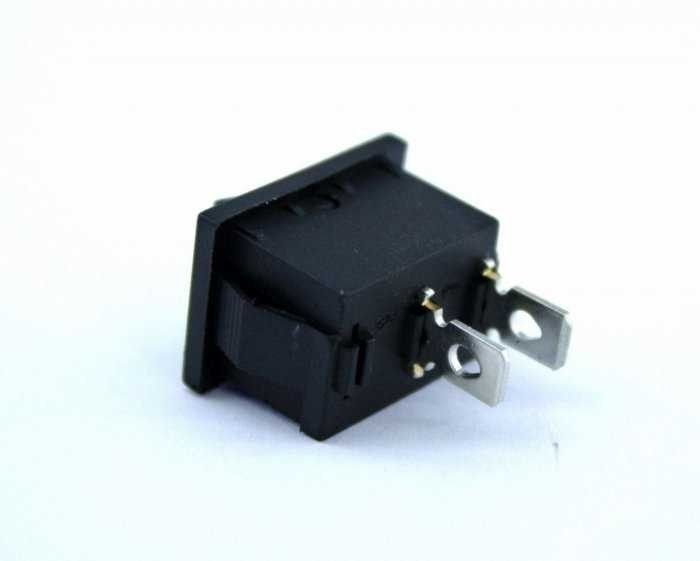 IC120 0-1 Yükseltici Anahtarı Siyah 2 Pin