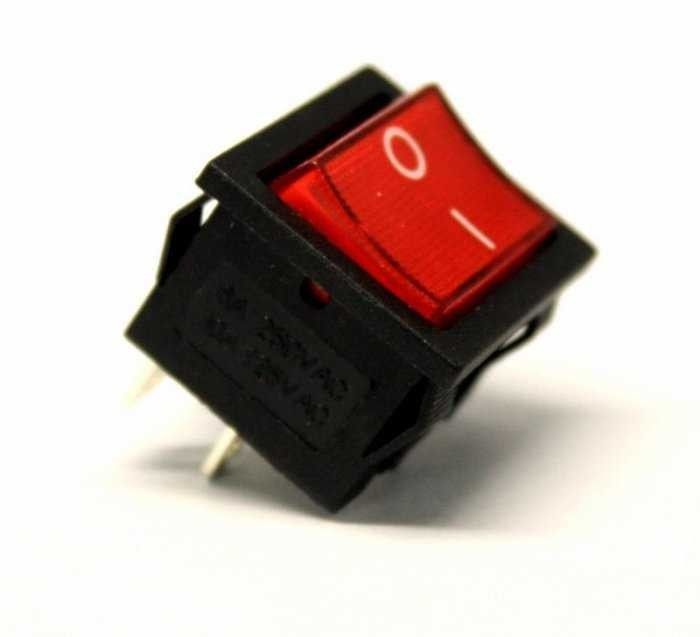 IC126 Orta Boy Soba Anahtarı Işıklı 22x20mm 4 Pin