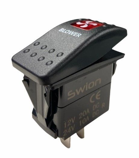 IC134M-S13 Marin Switch 3P Ledli ON-OFF Havalandır