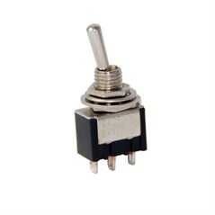 IC143 Toggle Switch Yaylı Mom-Off-Mom Ø6mm