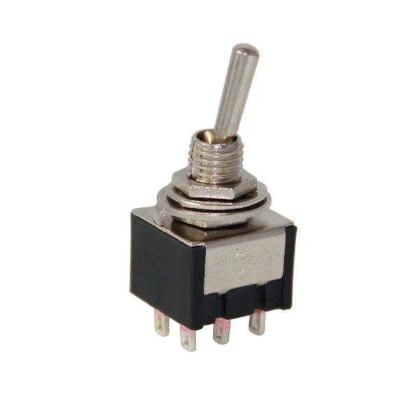 IC147 Toggle Switch Yaylı 6P ON-OFF-(ON) MTS-213