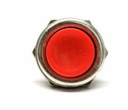 IC180 BTN-03 Kırmızı 11x24mm Metal Push Buton Yuva