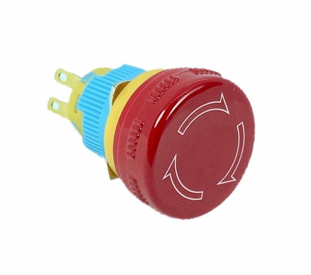 IC180D-27 16mm Bas Çevir Acil Stop Butonu 2NC 27mm
