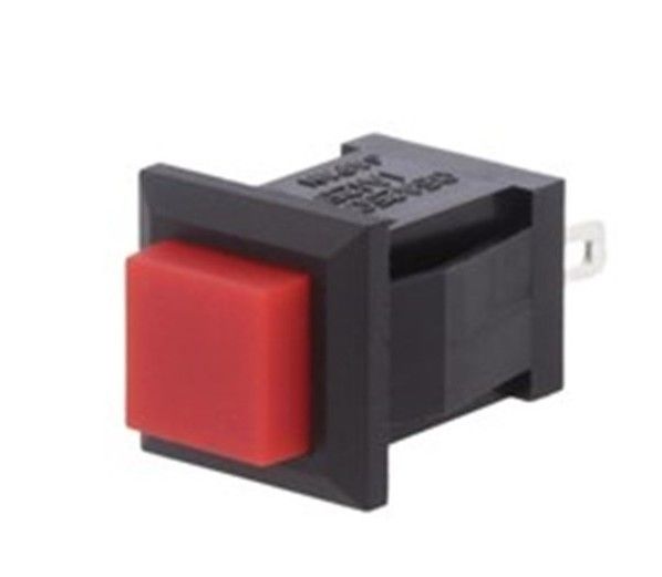 IC180L Kare Buton Kalıcı Kırmızı 2P