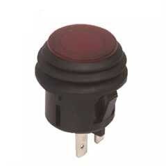 IC180W Işıklı Yuvarlak Körüklü Buton Kalıcı 12V